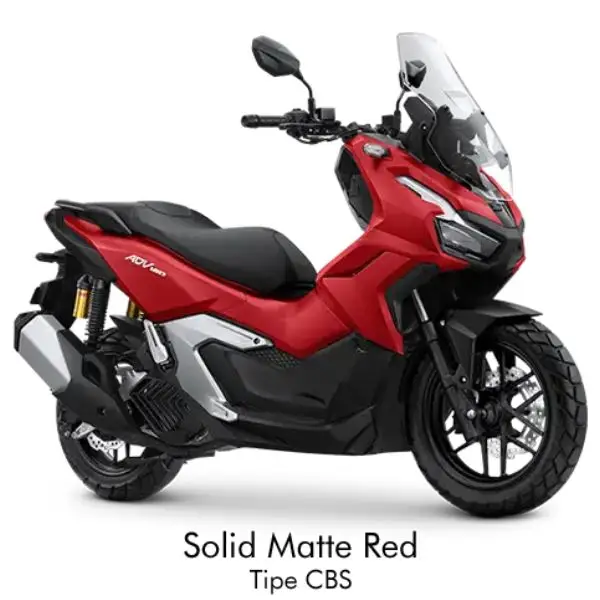 Honda ADV 160 CBS Merah Matte
