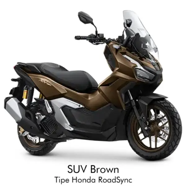 Honda ADV 160 RoadSync SUV Coklat