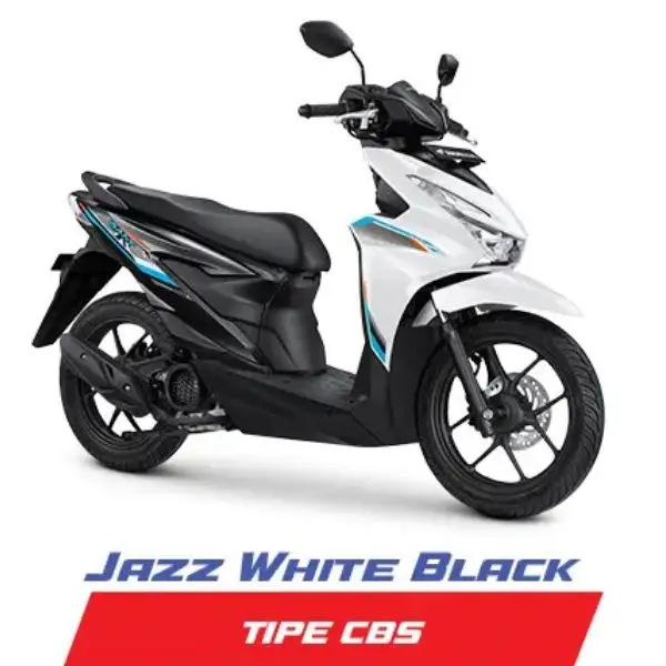 Honda Beat CBS Putih Hitam