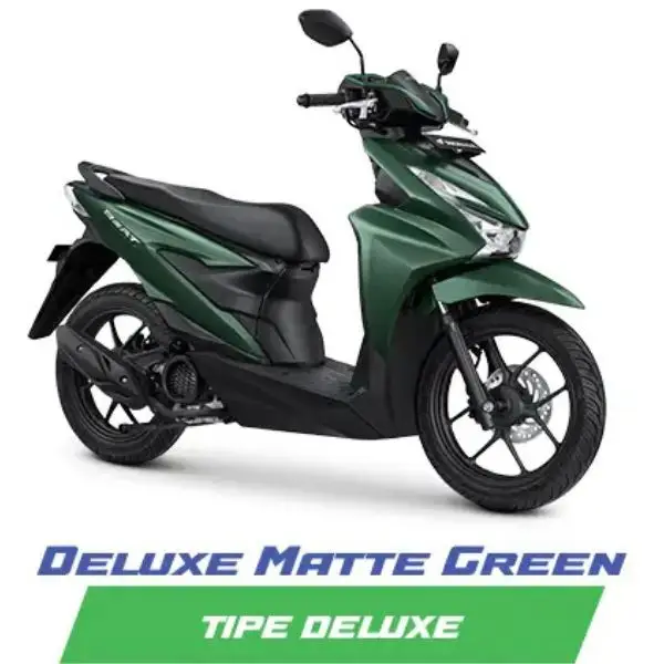 Honda Beat Deluxe Hijau Matte