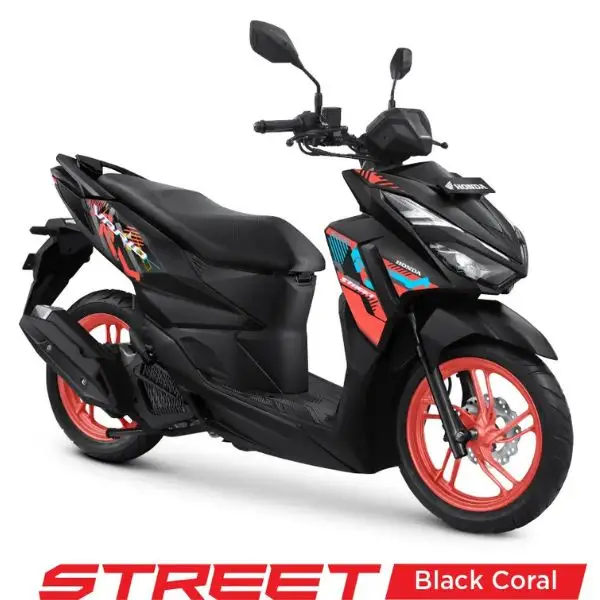 Honda Vario 125 Street Hitam Coral